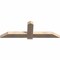 Ekena Millwork Eugene Smooth Timber Gable Bracket, Douglas Fir, 60"W x 20"H x 3 1/2"D x 5 1/2"F, 8/12 Pitch GBW060X20X0406EUG00SDF - alternate 3